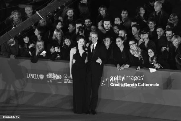 Ruby Modine and Matthew Modine attend the Closing Ceremony red carpet during the 7th Rome Film Festival at the Auditorium Parco Della Musica on...