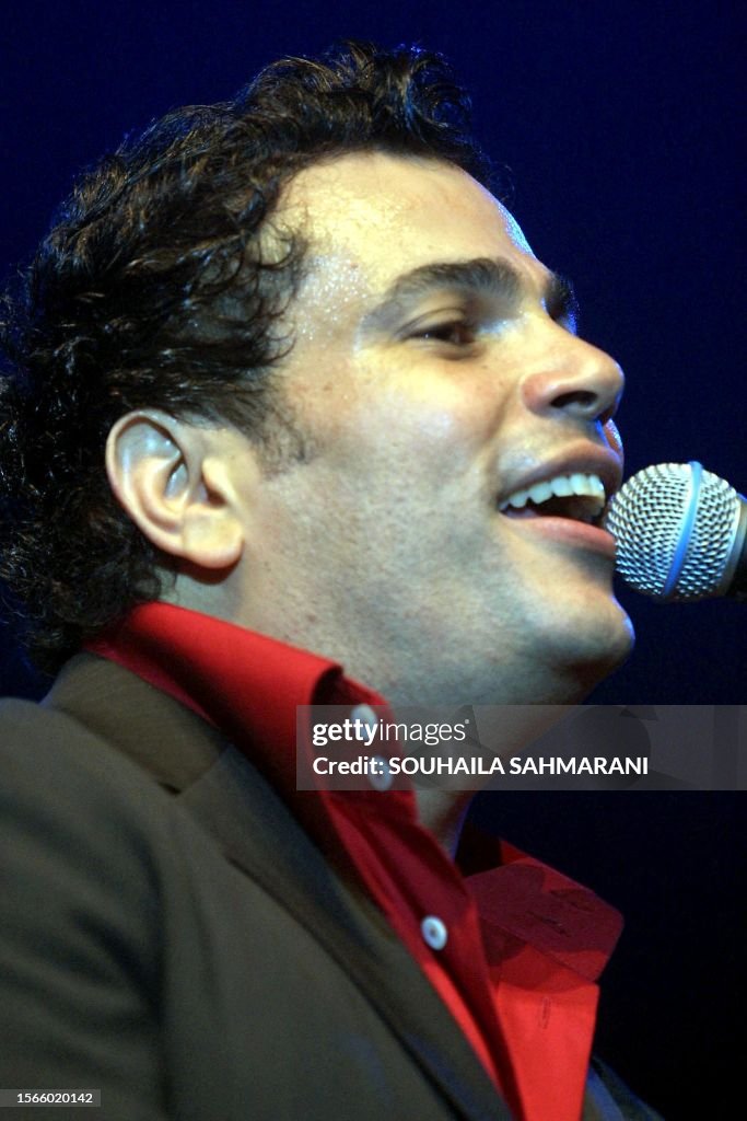 Egyptian Popular Singer Amr Diab Performs At A Concert During The egyptian-popular-singer-amr-diab-performs-at-a-concert-during-the