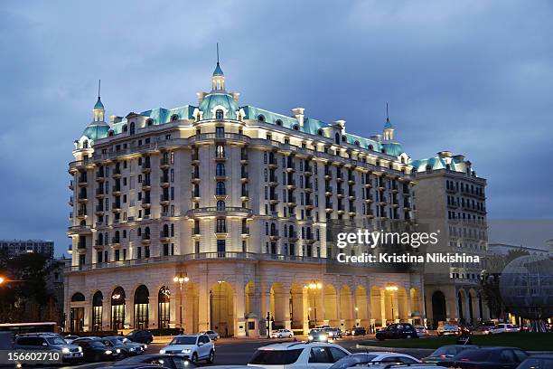 Four Seasons Hotel, Baku on November 17, 2012 in Baku, Azerbaijan.