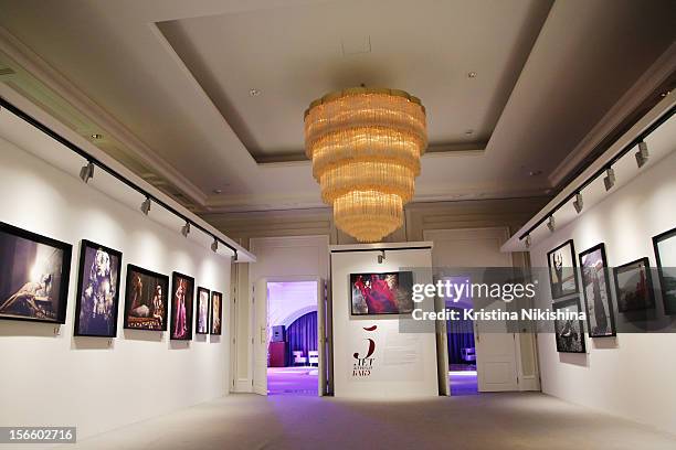 Photo exhibition 'Baku magazine 5th anniversary' in the Four Seasons Hotel, Baku>> on November 17, 2012 in Baku, Azerbaijan.