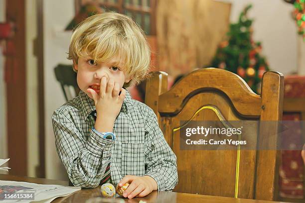 picking his nose again - picking nose stock pictures, royalty-free photos & images