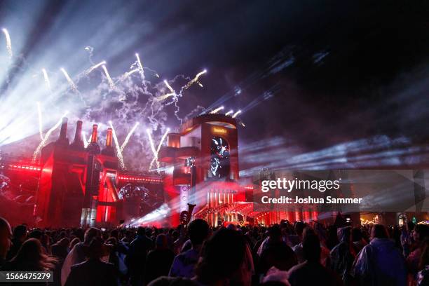 General view during Parookaville 2023 on July 23, 2023 in Weeze, Germany.