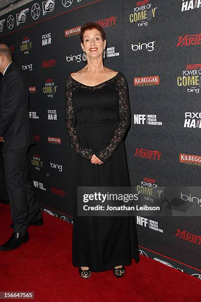 Noreen Fraser arrives at Variety's 3rd annual Power of Comedy event presented by Bing benefiting the Noreen Fraser Foundation held at Avalon on...