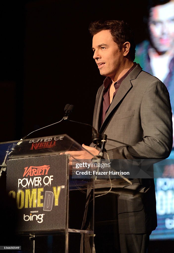 Variety's 3rd Annual Power Of Comedy Event Presented By Bing Benefiting The Noreen Fraser Foundation - Show And Audience