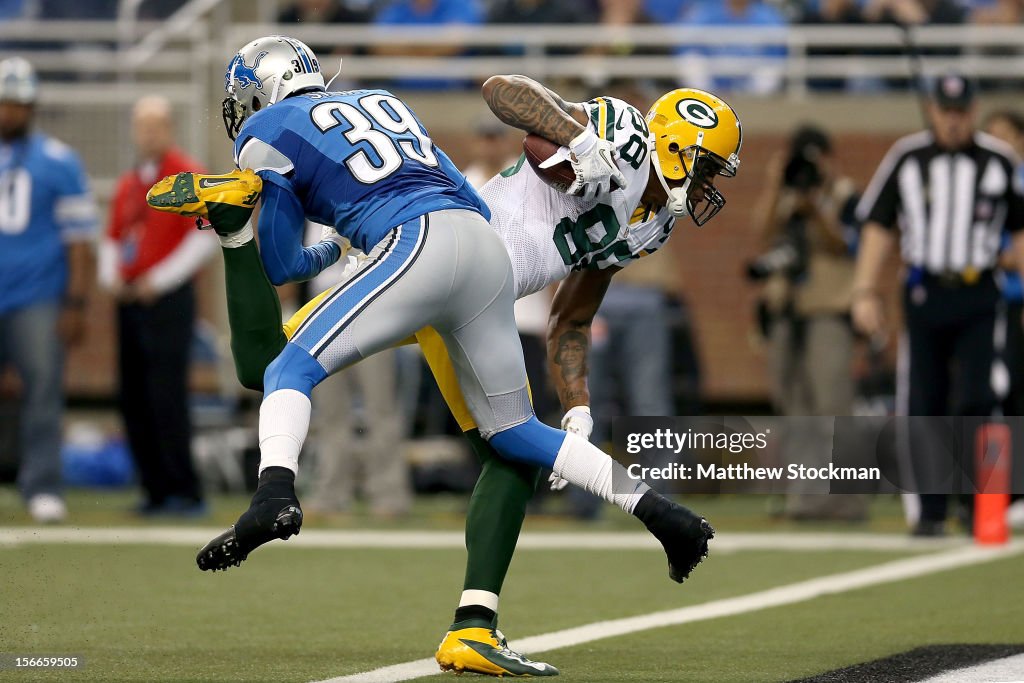 Green Bay Packers v Detroit Lions