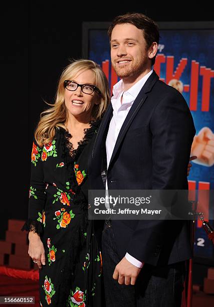 Rachael Harris arrives at the Los Angeles premiere of 'Wreck-It Ralph' at the El Capitan Theatre on October 29, 2012 in Hollywood, California.