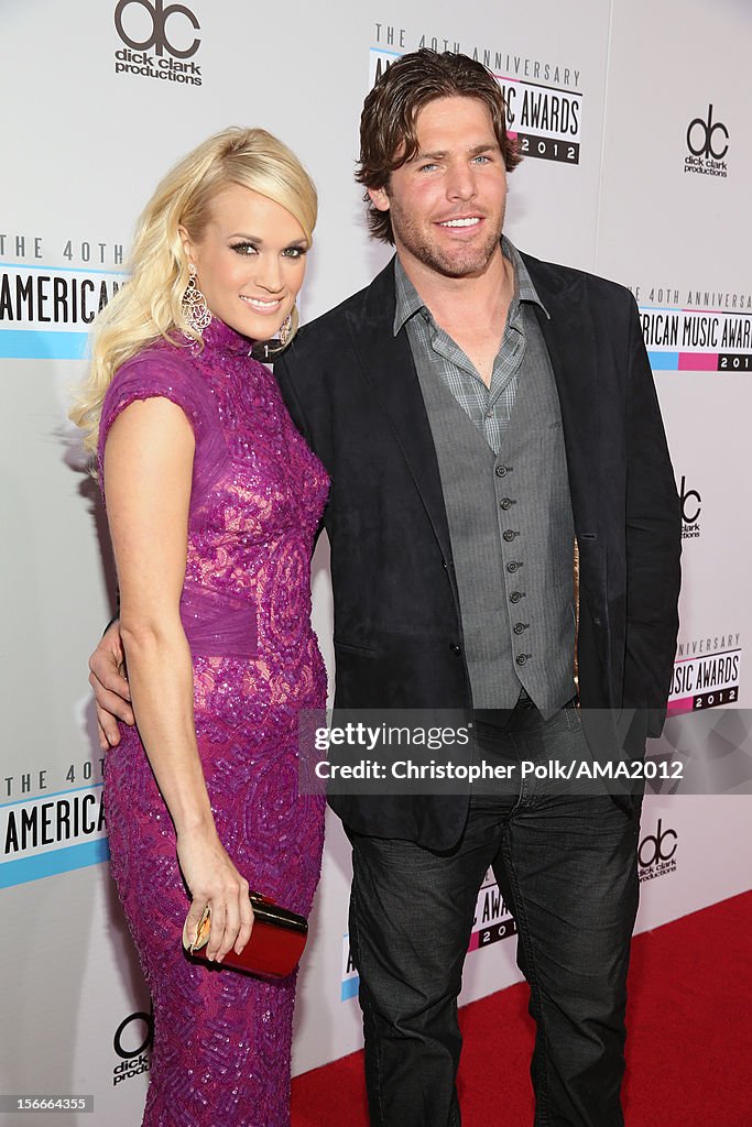 The 40th American Music Awards - Red Carpet