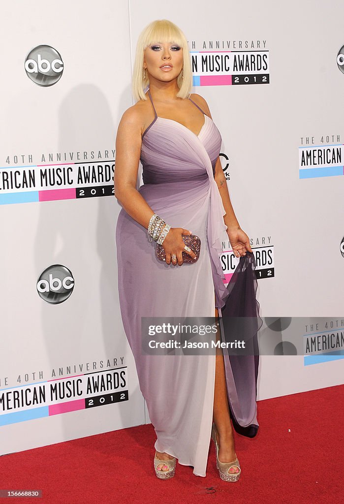 The 40th American Music Awards - Arrivals