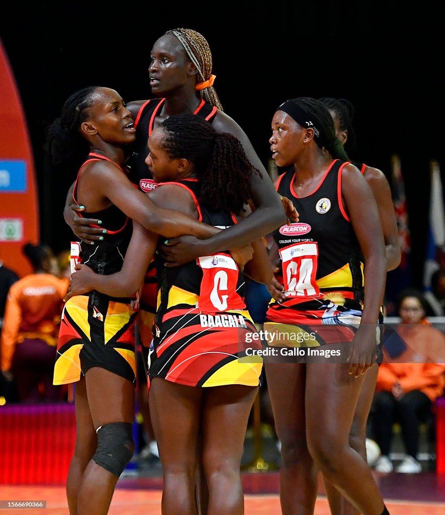 Polydots Netball Players during the Netball World Cup 2023, Pool G match between... News ...