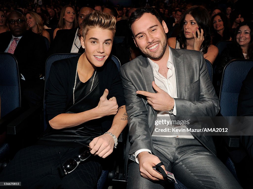 The 40th American Music Awards - Backstage And Audience