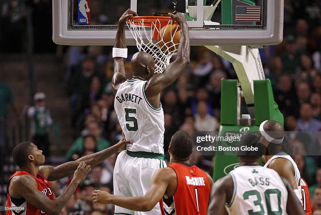 Toronto Raptors Vs. Boston Celtics At TD Garden