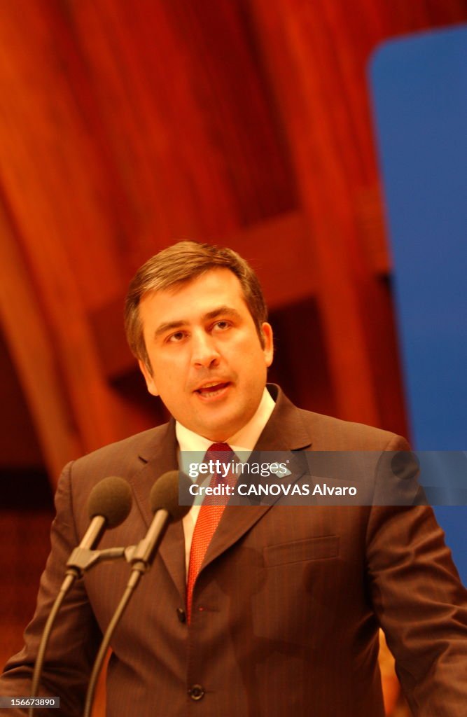 Mikhail Saakashvili New President Of Georgia
