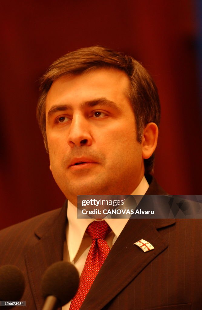 Mikhail Saakashvili New President Of Georgia