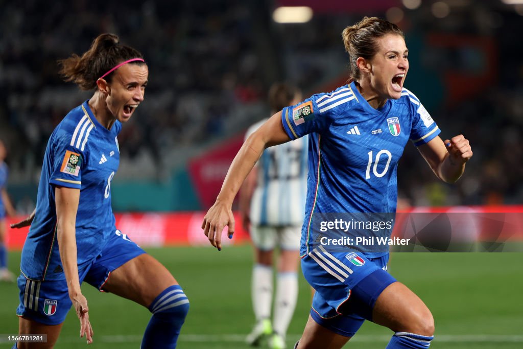 Italy v Argentina: Group G - FIFA Women's World Cup Australia & New Zealand 2023