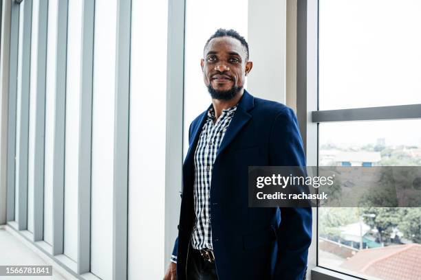 portrait of confident african american - man business hipster dark smile stock pictures, royalty-free photos & images