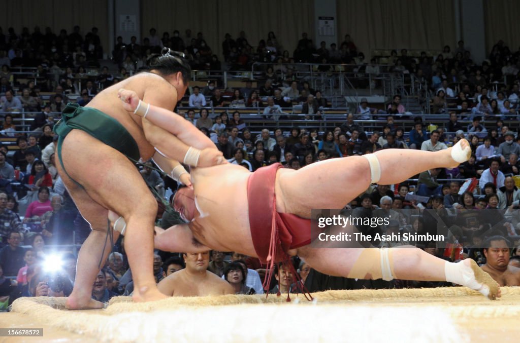 Grand Sumo November Tournament - Day 7