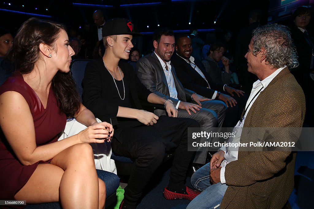 The 40th American Music Awards - Backstage And Audience