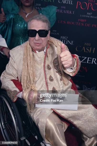 Paul Loup Sulitzer attends Paul Loup Sulitzer ‘s Birthday Party at VIP Room Saint Tropez on July 23, 2023 in Saint Tropez, France.