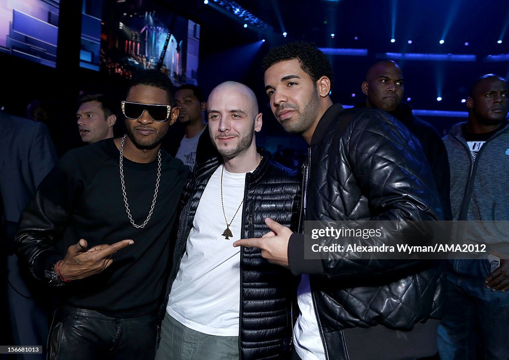The 40th American Music Awards - Backstage And Audience