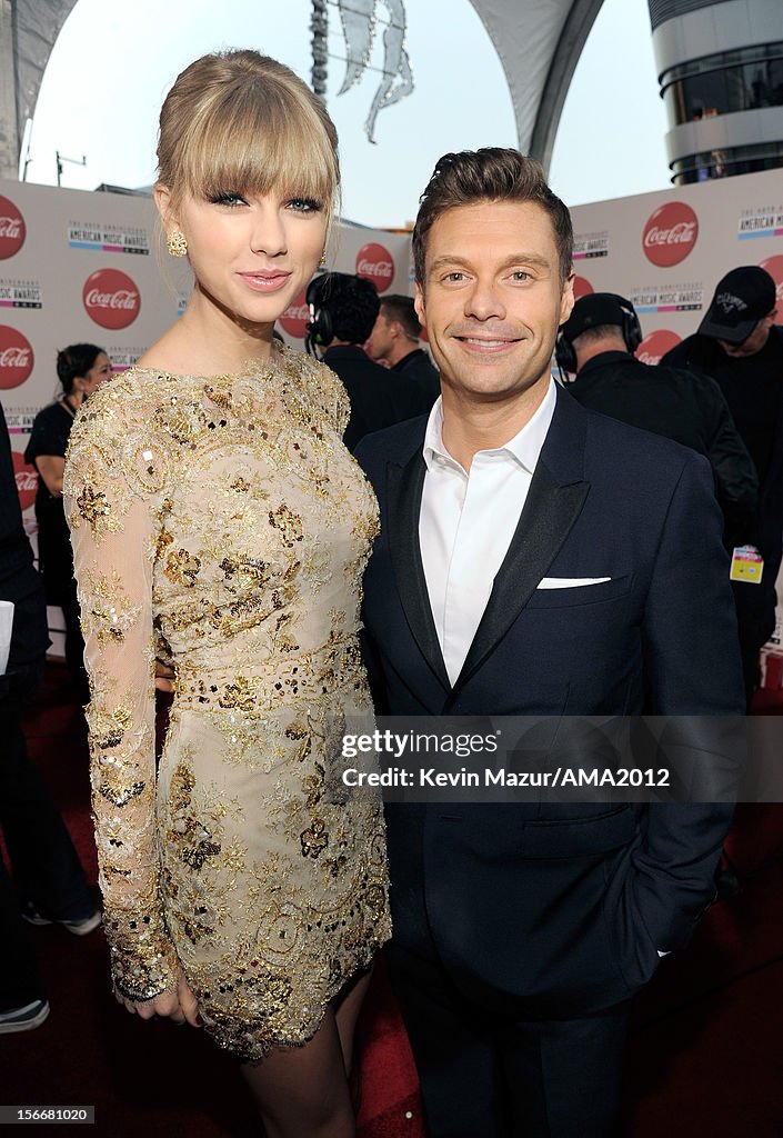 The 40th American Music Awards - Red Carpet