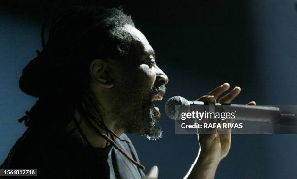 Jazz musician Bobby McFerrin performs in concert during the 28 Vitoria-Gasteiz Jazz Festival in the northern Spanish Basque city of Vitoria 16 July...
