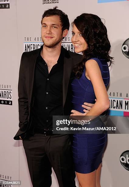 Musician Phillip Phillips attends the 40th American Music Awards held at Nokia Theatre L.A. Live on November 18, 2012 in Los Angeles, California.