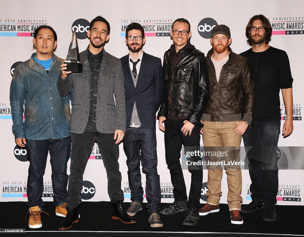 The 40th American Music Awards - Press Room