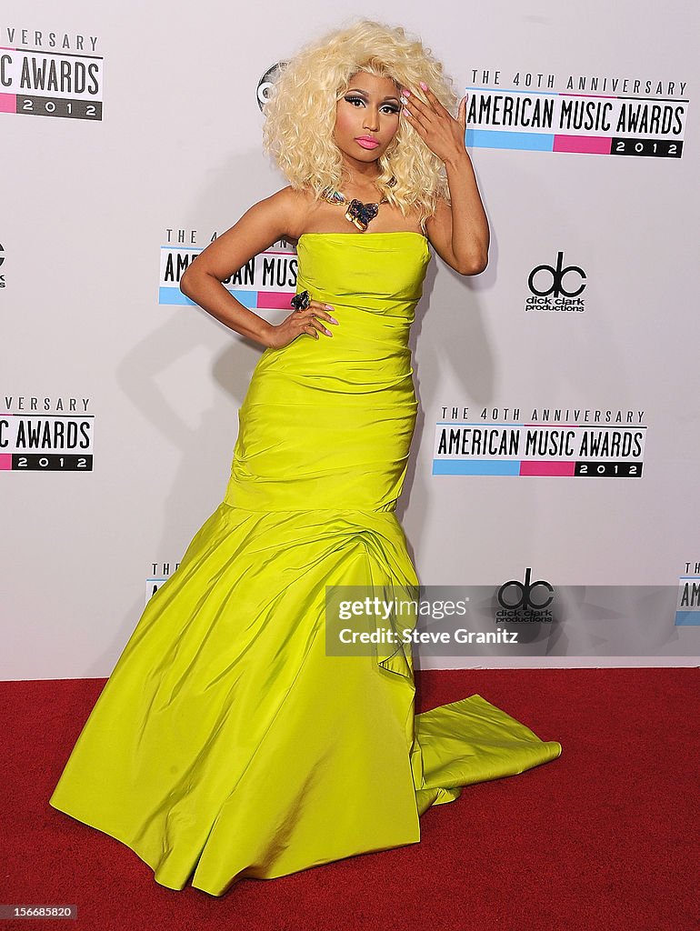 40th Anniversary American Music Awards - Arrivals