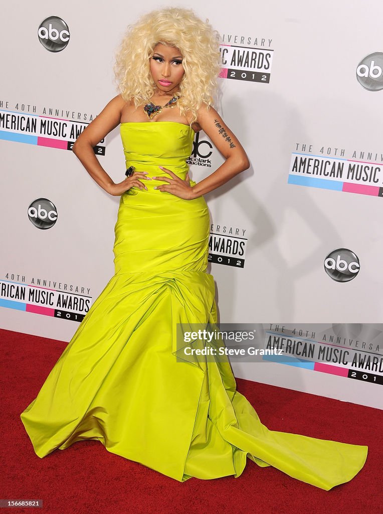40th Anniversary American Music Awards - Arrivals