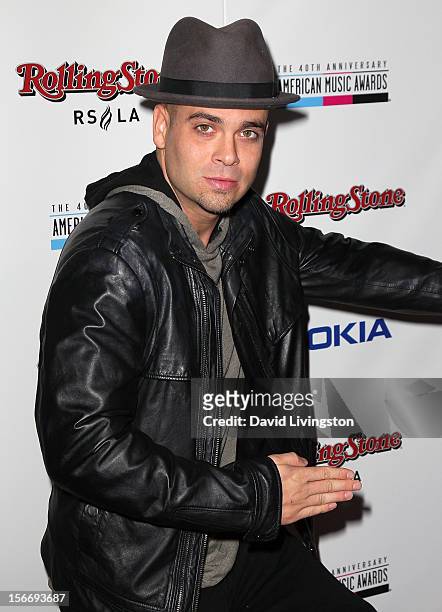 Actor Mark Salling attends Rolling Stone Magazine's 2012 American Music Awards VIP After Party presented by Nokia and Rdio at the Rolling Stone...