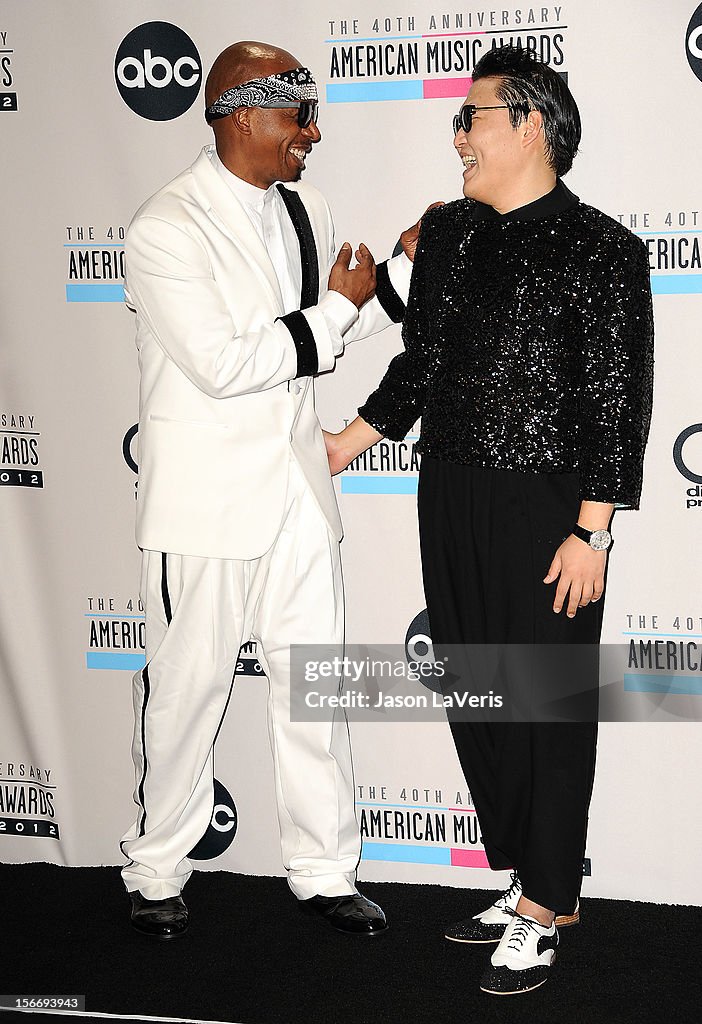 The 40th American Music Awards - Press Room