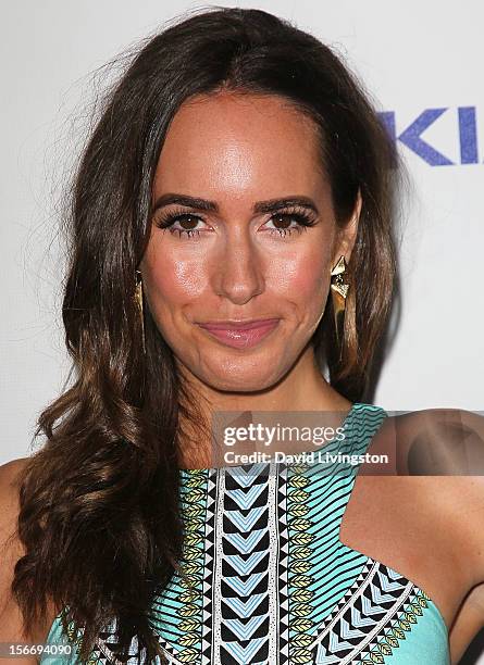 Personality Louise Roe attends Rolling Stone Magazine's 2012 American Music Awards VIP After Party presented by Nokia and Rdio at the Rolling Stone...