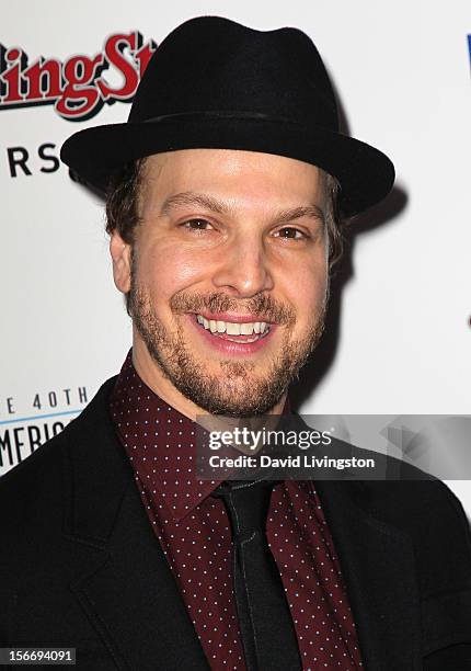 Recording artist Gavin McGraw attends Rolling Stone Magazine's 2012 American Music Awards VIP After Party presented by Nokia and Rdio at the Rolling...