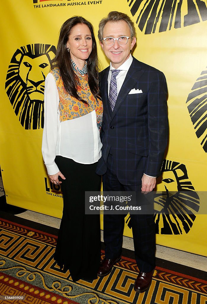 "The Lion King" Broadway 15th Anniversary Celebration