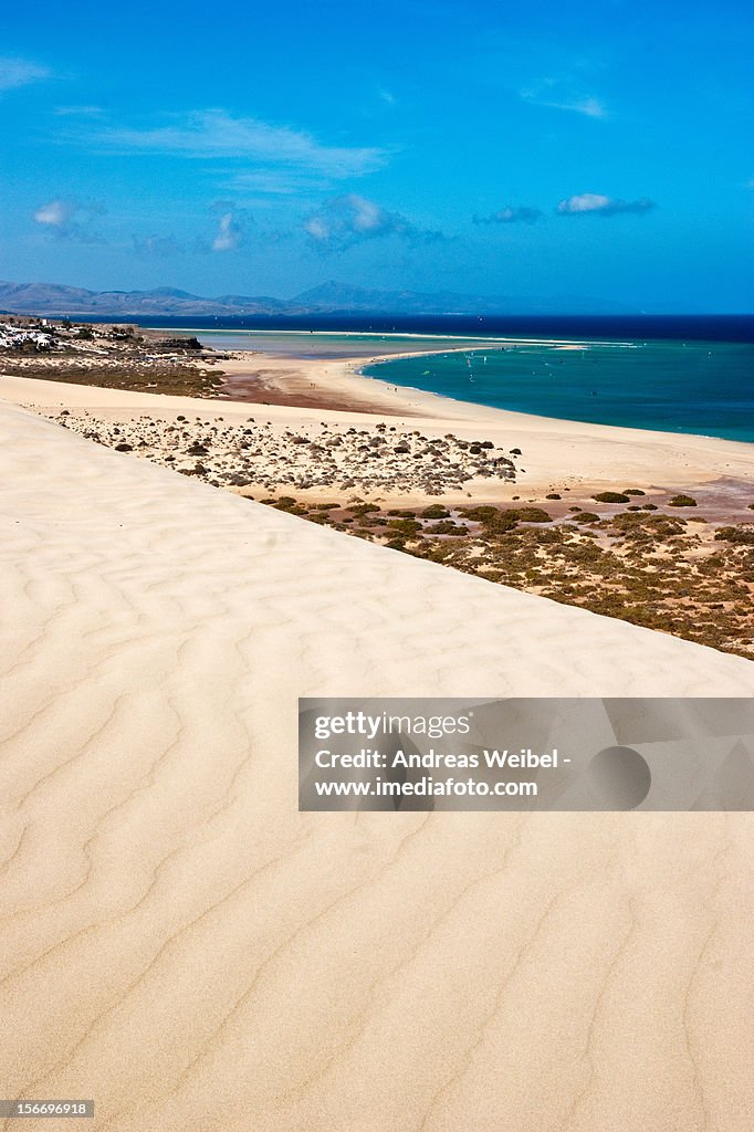 La arena de Jandía - Islas Canarias