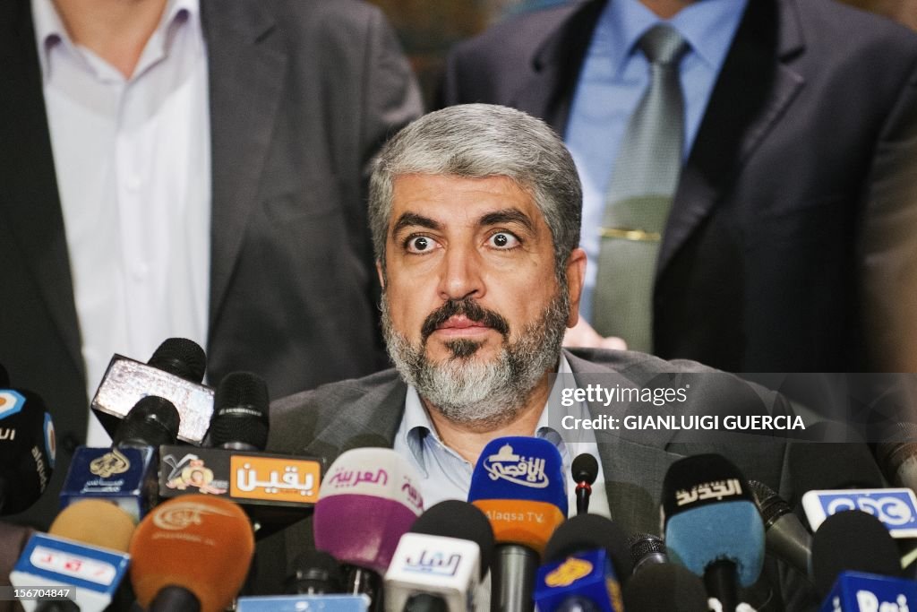 EGYPT-ISRAEL-PALESTINIAN-CONFLICT-GAZA-MESHAAL