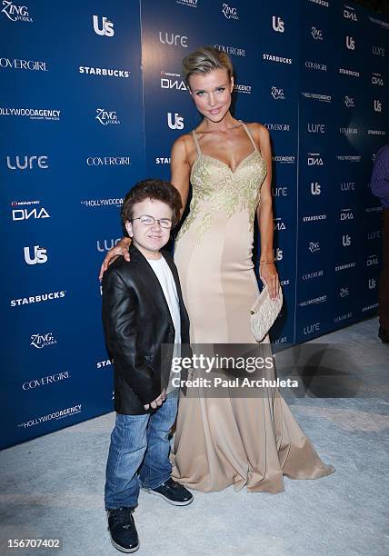 Internet Personality Keenan Cahill and Reality TV Personality Joanna Krupa attend US Weekly Magazine's AMA after party at Lure on November 18, 2012...