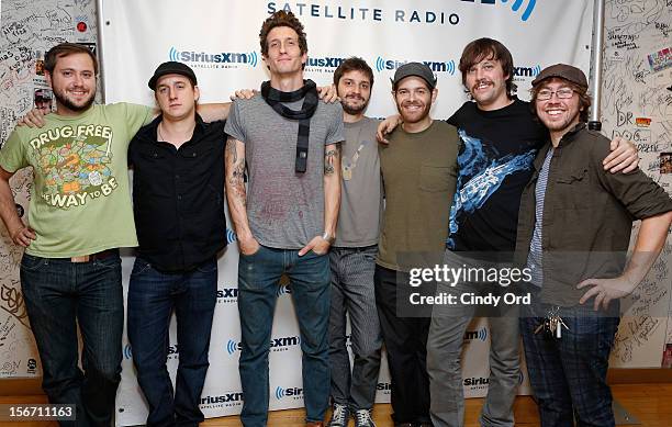 The Revivalists visit the SiriusXM Studios on November 19, 2012 in New York City.