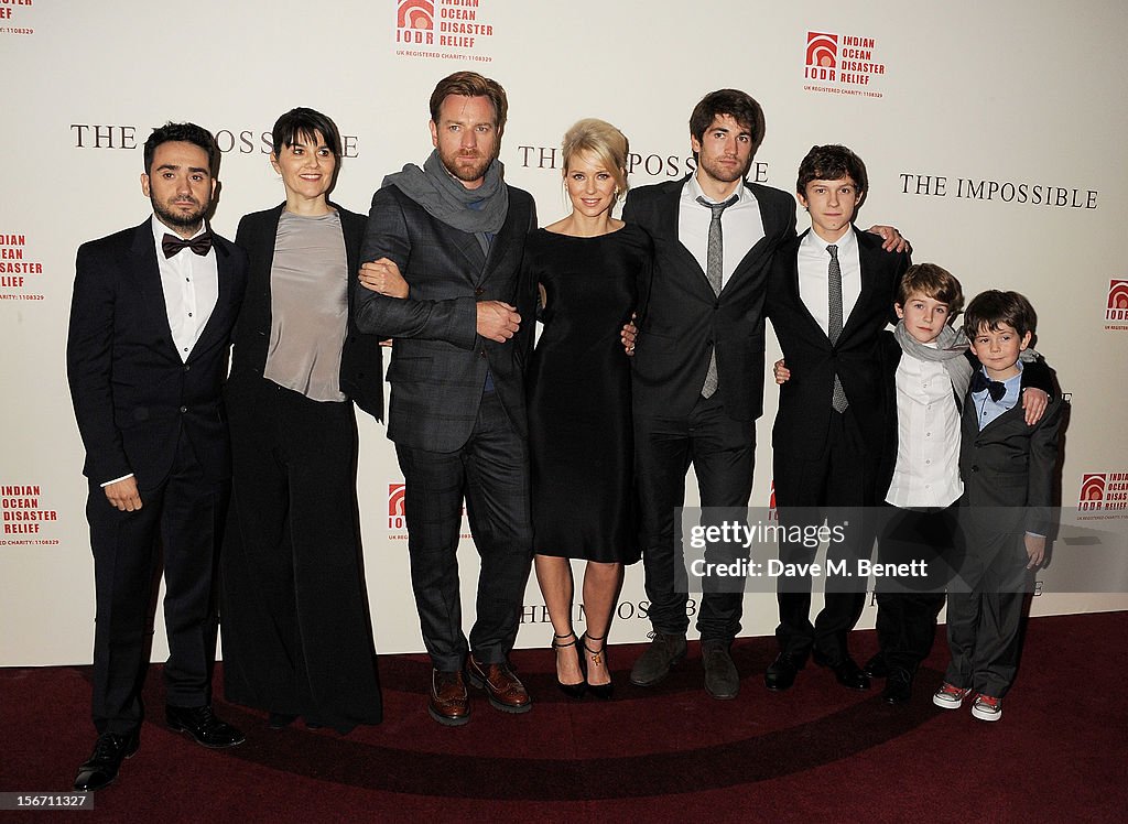 The Impossible - UK Charity Premiere - Inside Arrivals