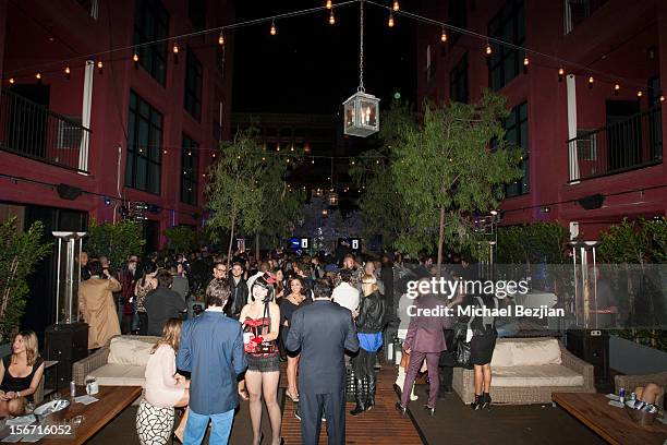 General view at the Interscope Records AMA After Party Hosted By NIVEA Lip Butters & Ciroc Ultra Premium Vodka Portraits Inside on November 18, 2012...