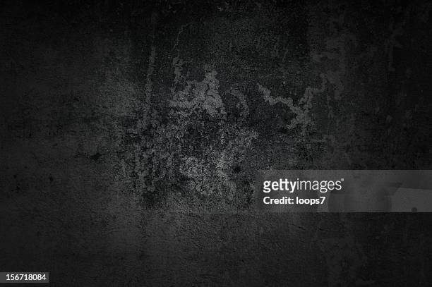 dark concrete - black wall stock pictures, royalty-free photos & images