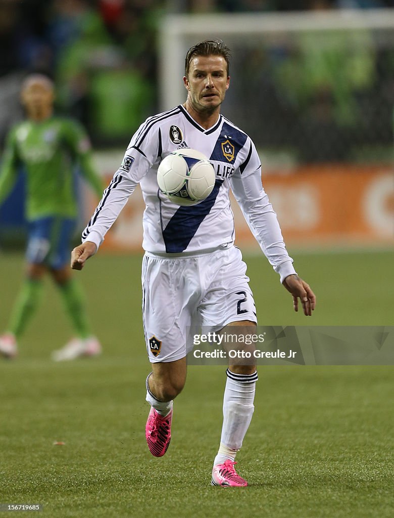 Los Angeles Galaxy v Seattle Sounders - Western Conference Championship - Leg 2