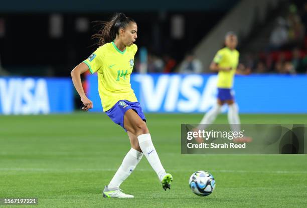 Lauren of Brazil during the FIFA Women's World Cup Australia & New Zealand 2023 Group F match between Brazil and Panama at Hindmarsh Stadium on July...