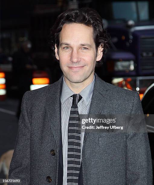 David William Rudd Paul Rudd Arrives At The Late Show With David Letterman Photos and ...