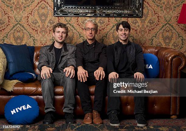 Comedian Lucas Dick ,TV personality Andy Dick and Paris Dylan attend Interscope Records AMA After Party Hosted By NIVEA Lip Butters & Ciroc Ultra...