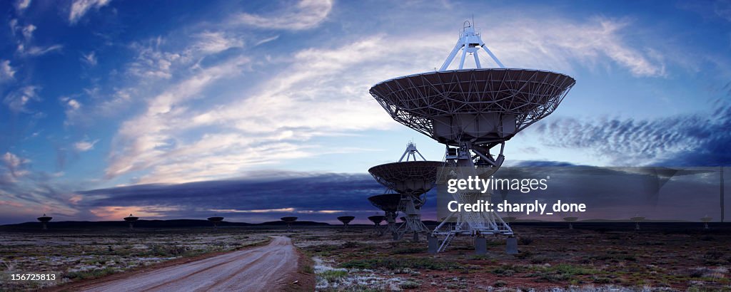 XL Antena parabólica crepúsculo