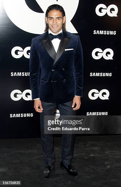 Radamei Falcao attends GQ Men of the year awards photocall at Palace hotel on November 19, 2012 in Madrid, Spain.