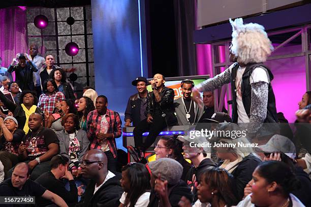General view of the atmosphere at BET's 106 & Park at 106 & Park Studio on November 19, 2012 in New York City.