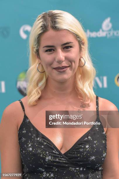 Italian singer Federica Carta at Giffoni Film Festival 2023. Giffoni Valle Piana , July 22nd, 2023