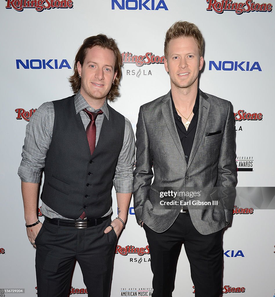 Rolling Stone Magazine Official 2012 American Music Awards VIP After Party Presented by Nokia And Rdio - Red Carpet